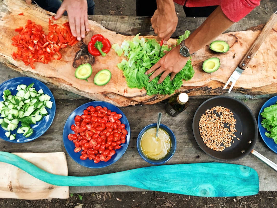 Protein-rich vegetable stir-fry